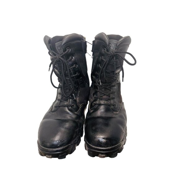 Rocky Mens 8" Alpha Force Black Waterproof Tactical Military Combat Boots 12W - Picture 3 of 14